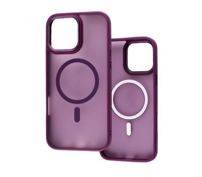 Чохол для iPhone 11 Corrugated MagSafe purple