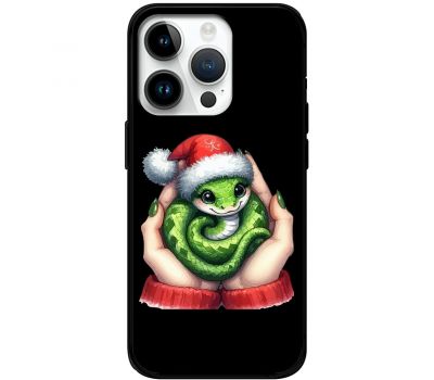 Чохол для iPhone 16 Pro MixCase MixCase Новий рік 2025 змія в руках