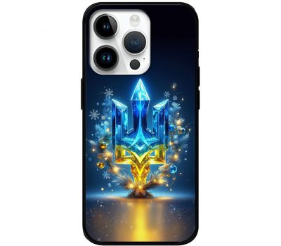 Чохол для iPhone 16 Pro MixCase MixCase Новий рік 2025 новорічний герб України