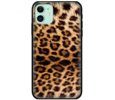 Чохол для iPhone 11 MixCase Леопард New вовна