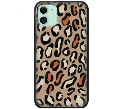 Чохол для iPhone 11 MixCase Леопард New кольорові плями