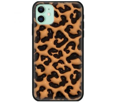 Чохол для iPhone 11 MixCase Леопард New 3д малюнок