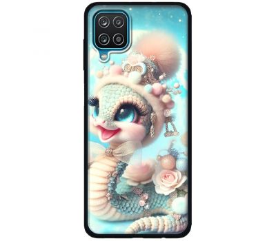 Чохол для Samsung Galaxy A12 / M12 MixCase Новий рік 2025 мила змійка