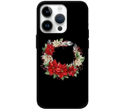 Чохол для iPhone 16 Pro MixCase MixCase Новий рік 2025 новорічний вінок