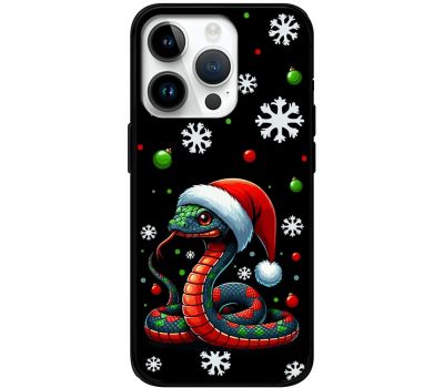 Чохол для iPhone 16 Pro MixCase MixCase Новий рік 2025 новорічна змія