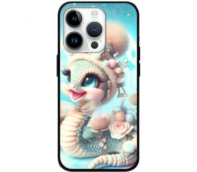 Чохол для iPhone 16 Pro MixCase MixCase Новий рік 2025 мила змійка