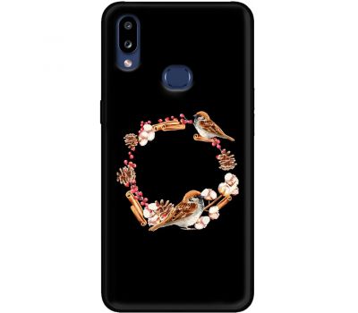 Чохол для Samsung Galaxy A10S (A107) MixCase Новий рік 2025 птахи у новий рік