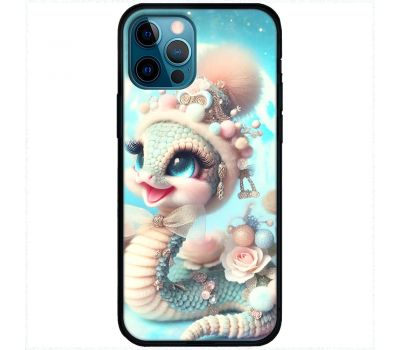 Чохол для iPhone 12 Pro Max MixCase MixCase Новий рік 2025 мила змійка