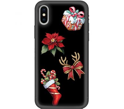 Чохол для iPhone X / XS MixCase MixCase Новий рік 2025 новорічні подарунки