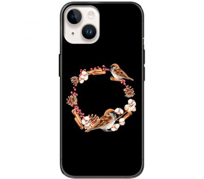 Чохол для iPhone 15 MixCase MixCase Новий рік 2025 птахи у новий рік