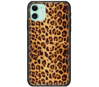 Чохол для iPhone 11 MixCase Леопард New жовтий