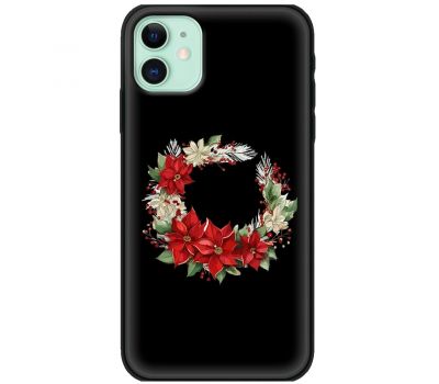 Чохол для iPhone 11 MixCase MixCase Новий рік 2025 новорічний вінок