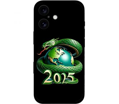 Чохол для iPhone 16 MixCase MixCase Новий рік 2025 рік змії