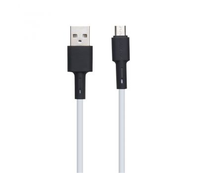 Кабель USB Borofone BX31 microUSB 5A 1m white 3575977