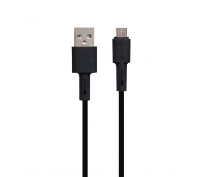 Кабель USB Borofone BX31 microUSB 5A 1m black 3575974