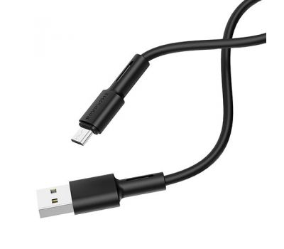 Кабель USB Borofone BX31 microUSB 5A 1m black