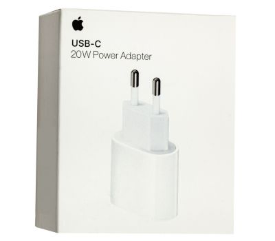 Мережевий ЗП адаптер Apple 20W USB-C white