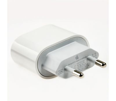 Мережевий ЗП адаптер Apple 20W USB-C white 3576149