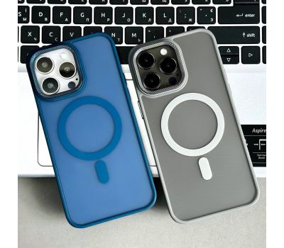 Чохол для iPhone 13 Pro Corrugated MagSafe blue 3576840