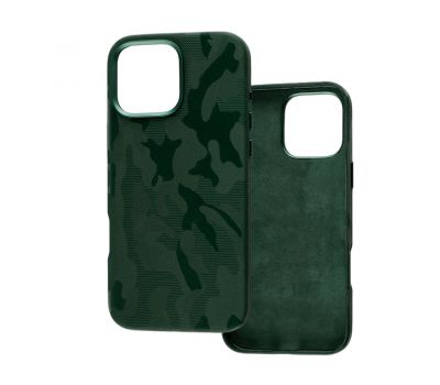 Чохол для iPhone 13 / 14 WAVE Khaki Magnetic green