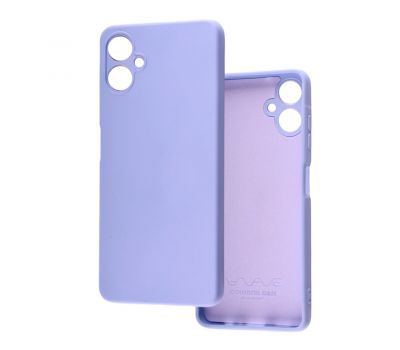 Чохол для Samsung Galaxy A06 (A065) Wave camera colorful light purple