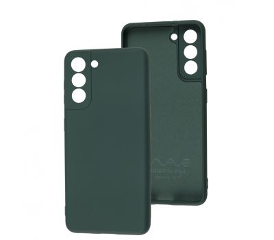 Чохол для Samsung Galaxy S21 (G991) Wave camera colorful forest green