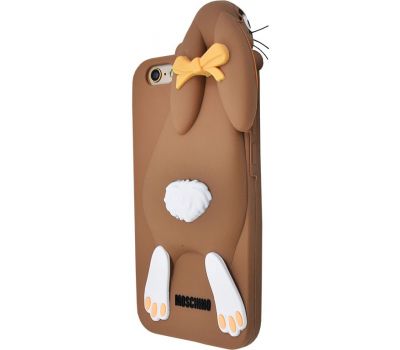 Чохол для iPhone 4 Mosсhino заєць коричневий