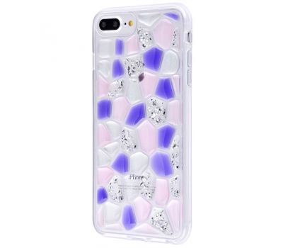 Чохол для iPhone 6 Plus / 7 Plus / 8 Plus Colour stones фіолетовий