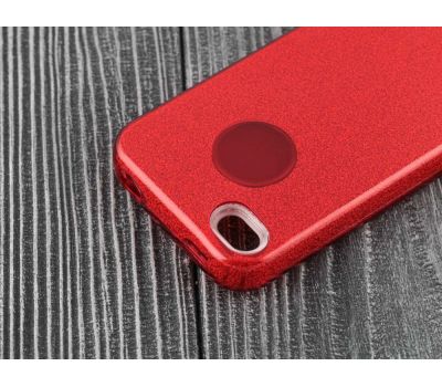 Чохол для iPhone 4 Shining Glitter Case з блискітками червоний 358313