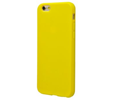 Чохол для iPhone 4 глянцевий жовтий жовтий