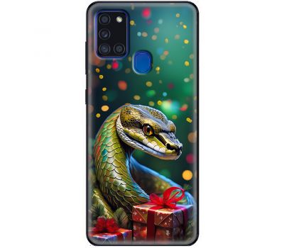 Чохол для Samsung Galaxy A21s (A217) MixCase Новий рік 2025 рік змії