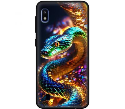 Чохол для Samsung Galaxy A10 (A105) MixCase Новий рік 2025 яскрава змія