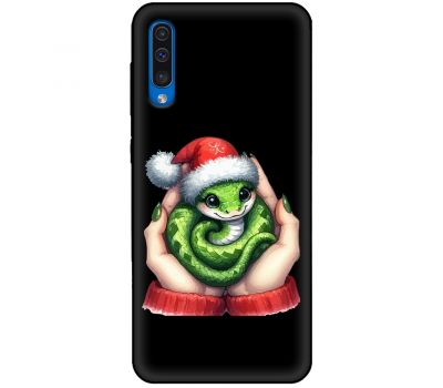 Чохол для Samsung Galaxy A7 2018 (A750) MixCase Новий рік 2025 змія в руках