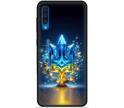 Чохол для Samsung Galaxy A7 2018 (A750) MixCase Новий рік 2025 новорічний герб Україн