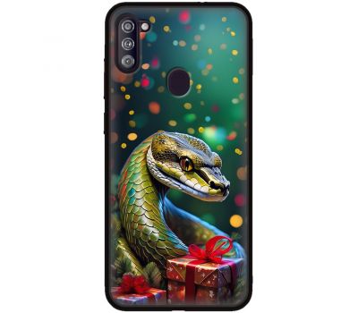 Чохол для Samsung Galaxy A11 / M11 MixCase Новий рік 2025 рік змії