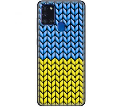 Чохол для Samsung Galaxy A21s (A217) MixCase Новий рік 2025 в'язаний