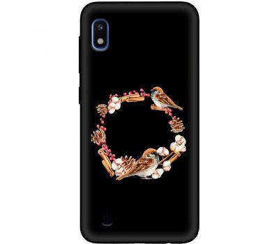 Чохол для Samsung Galaxy A10 (A105) MixCase Новий рік 2025 птахи у новий рік