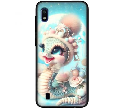 Чохол для Samsung Galaxy A10 (A105) MixCase Новий рік 2025 мила змійка