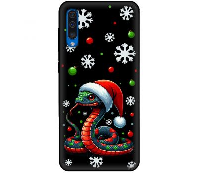 Чохол для Samsung Galaxy A7 2018 (A750) MixCase Новий рік 2025 новорічна змія