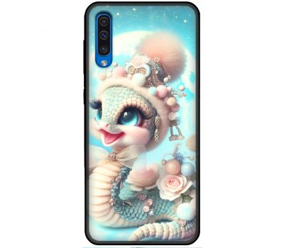 Чохол для Samsung Galaxy A7 2018 (A750) MixCase Новий рік 2025 мила змійка