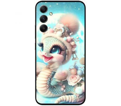 Чохол для Samsung Galaxy M14 (M146) MixCase Новий рік 2025 мила змійка