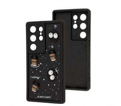 Чохол для Samsung Galaxy S24 Ultra Pretty Things black / coffee