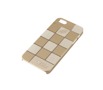 Чохол Cococ для iPhone 5 квадрат золотистий 370934
