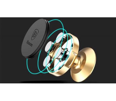 Автоутримувач Baseus 360 Magnetic Small Ears Series (SUER-B01) золотистий 370088