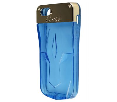 Чохол Cartier парфуми для iPhone 5 синій