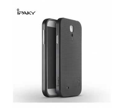 Чохол iPaky TPU+PC для Samsung i9500 Galaxy S4 чорний/сірий