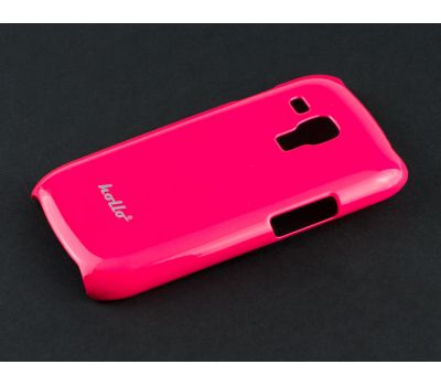 Накладка Hollo Plastic Samsung I8190 pink