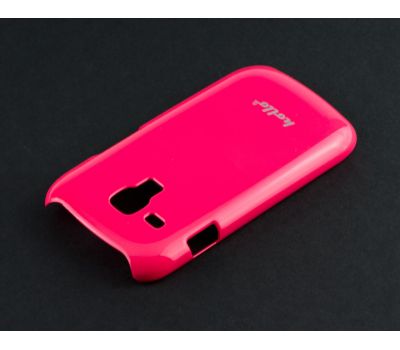 Накладка Hollo Plastic Samsung I8190 pink 374593