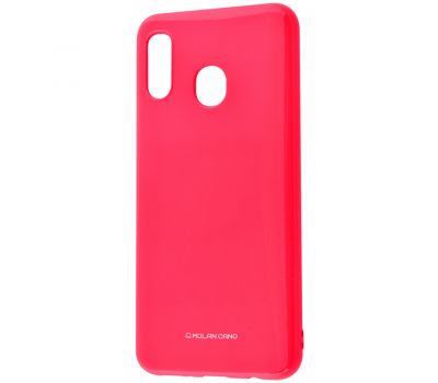 Чохол для Samsung Galaxy M20 (M205) Molan Cano глянець рожевий 377478