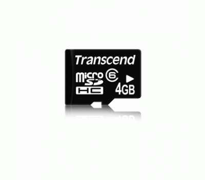 Карта памяти micro SDHC A-Data 4Gb class 4 + adapter SD
